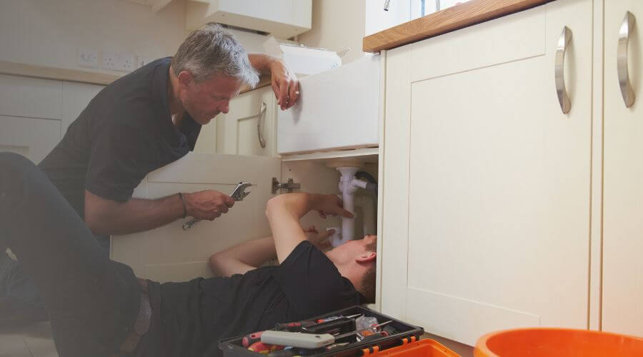 Professional burst pipe repair services in Devol, OK